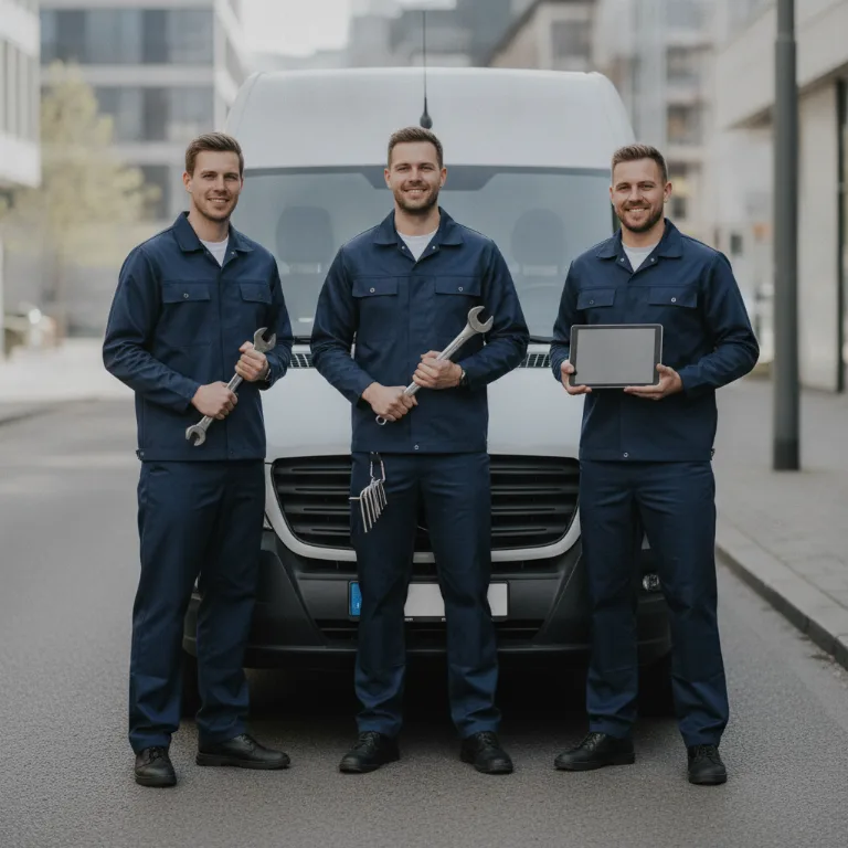 Industrivaskeri team i Sandnes